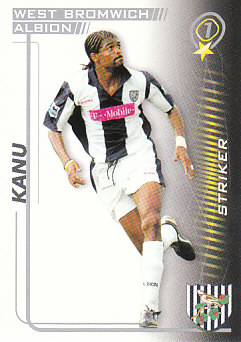 Nwankwo Kanu West Bromwich Albion 2005/06 Shoot Out #321